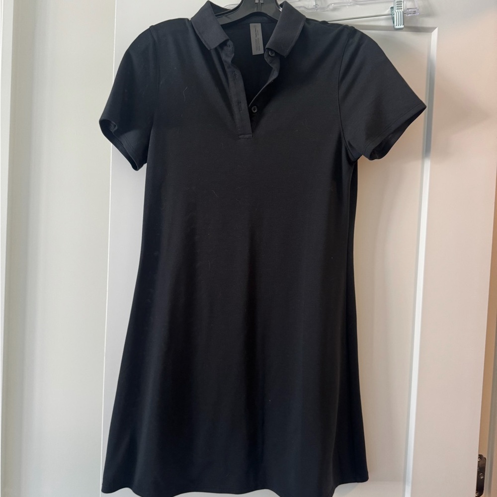 Outdoor Voices Black Button Down Shirt